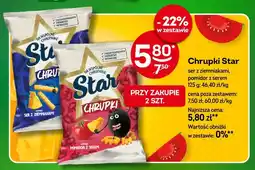 Żabka Chrupki Star pomidor z serem oferta