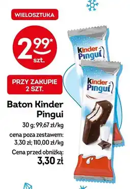 Żabka Baton Kinder Pingui oferta