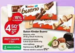 Żabka Baton Kinder Bueno klasyczny oferta