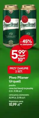 Żabka Piwo Pilsner Urquell oferta