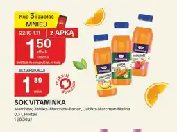 Chorten Sok jabłko-marchew-malina Vitaminka Hortex oferta