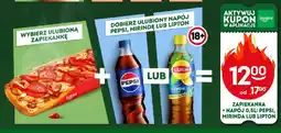 Żabka Zestaw zapiekanka + napój Pepsi 0,5 l oferta