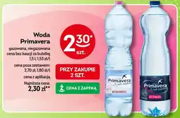 Żabka Woda gazowana Primavera oferta
