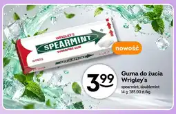 Żabka Guma do żucia Wrigley's spearmint oferta