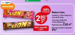 Żabka Baton Lion raspberry oferta