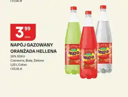Chorten Napój gazowany oranżada czerwona Hellena oferta