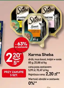 Żabka Karma Sheba drób oferta
