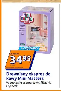 Action Drewniany ekspres do kawy Mini Matters oferta