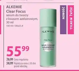 Hebe Serum do twarzy z kwasem azelainowym Clear Focus Alkemie oferta