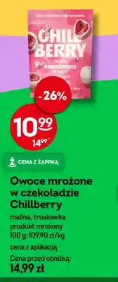 Żabka Owoce mrożone w czekoladzie Chillberry truskawka oferta