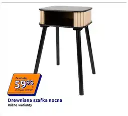 Action Drewniana szafka nocna oferta