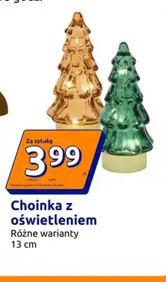 Action Choinka z oświetleniem 13 cm oferta