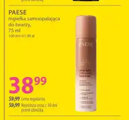 Hebe Mgiełka samoopalająca do twarzy Paese oferta