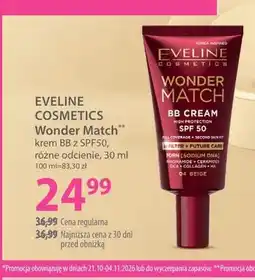 Hebe Krem BB z SPF50 Wonder Match Eveline Cosmetics oferta