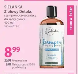 Hebe Ziołowy Detoks szampon oczyszczający do skóry głowy Sielanka oferta