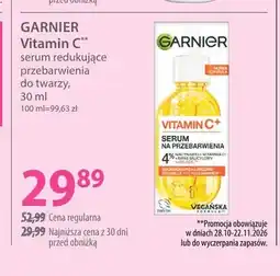 Hebe Serum redukujące przebarwienia do twarzy Vitamin C Garnier oferta
