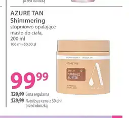 Hebe Stopniowo opalające masło do ciała Shimmering Azure Tan oferta