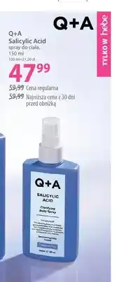 Hebe Spray do ciała Salicylic Acid Q+A oferta