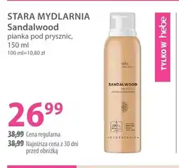 Hebe Pianka pod prysznic Sandalwood Stara Mydlarnia oferta