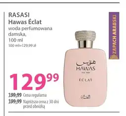 Hebe Woda perfumowana damska Hawas Éclat Rasasi oferta
