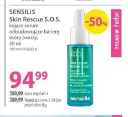 Hebe Skin Rescue S.O.S. kojące serum odbudowujące barierę skóry twarzy Sensilis oferta