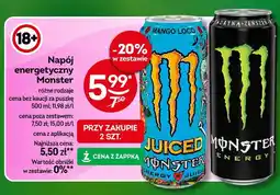 Żabka Napój energetyczny Monster Mango Loco oferta
