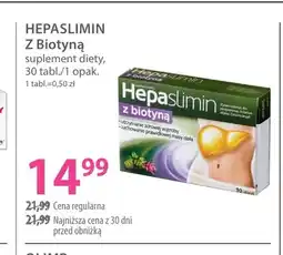 Hebe Suplement diety Hepaslimin z biotyną oferta