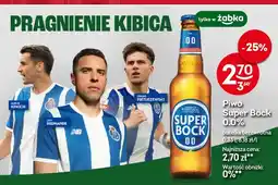 Żabka Piwo bezalkoholowe Super Bock oferta