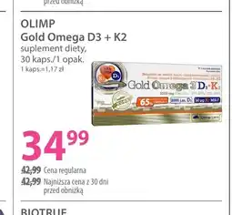 Hebe Suplement diety Gold Omega D3 + K2 Olimp oferta