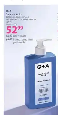 Hebe Balsam do ciała z kwasem salicylowym przeciw wypryskom Salicylic Acid Q+A oferta
