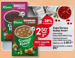 Żabka Zupa Gorący Kubek Knorr oferta
