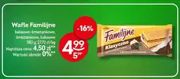 Żabka Wafle Familijne kakaowo-śmietankowe oferta
