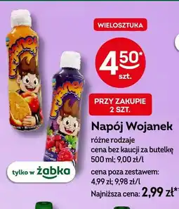 Żabka Napój Wojanek oferta