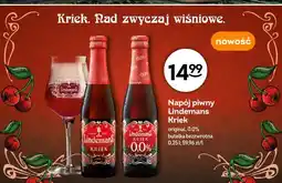 Żabka Napój piwny Lindemans Kriek original oferta