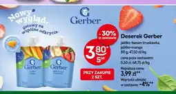 Żabka Deserek Gerber jabłko-banan-truskawka oferta