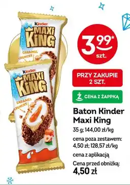 Żabka Baton Kinder Maxi King oferta