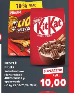 Kaufland Płatki śniadaniowe Nestle oferta
