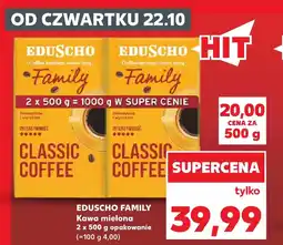 Kaufland Kawa mielona Eduscho oferta