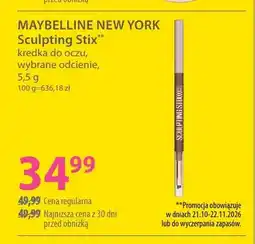 Hebe Kredka do oczu Sculpting Stix Maybelline New York oferta