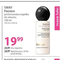 Hebe Perfumowana mgiełka do włosów Passion Sway oferta