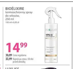Hebe Termoochronny spray do włosów Bioélixire oferta