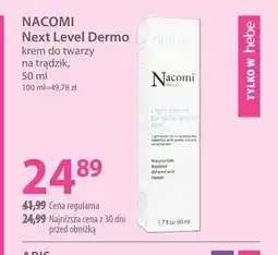 Hebe Krem do twarzy na trądzik Next Level Dermo Nacomi oferta