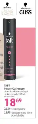 Hebe Lakier do włosów suchych i zniszczonych Power Cashmere Taft oferta