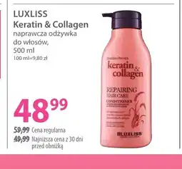 Hebe Naprawcza odżywka do włosów Keratin & Collagen Luxliss oferta