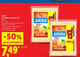 Lidl Ser gouda w kawałku XXL Pilos oferta