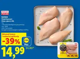 Lidl Polski kurczak - filety z piersi XXL Rzeźnik oferta