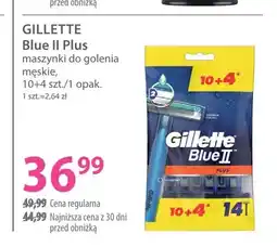 Hebe Maszynki do golenia męskie Blue II Plus Gillette oferta