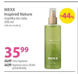 Hebe Mgiełka do ciała Inspired Nature Mexx oferta