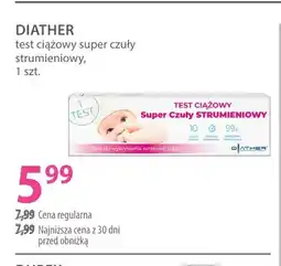 Hebe Test ciążowy super czuły strumieniowy Diather oferta
