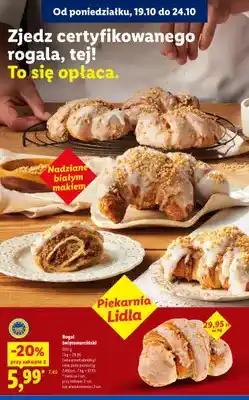 Lidl Rogal świętomarciński Piekarnia Lidla oferta